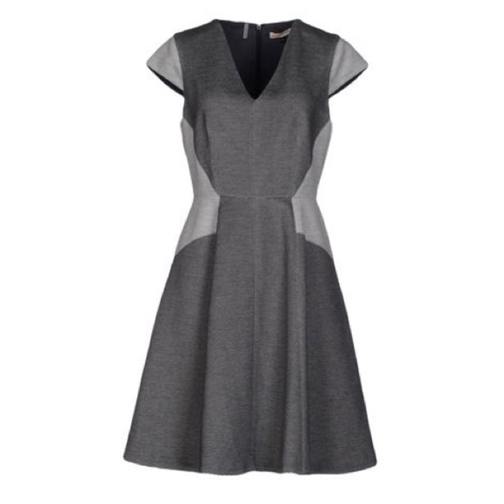 Rebecca Taylor Gray and Black Dress